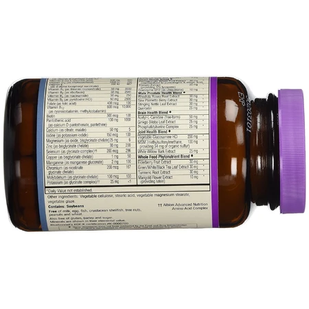 Мужские мультивитамины 50+ Ageless Choice Bluebonnet Nutrition 90 капсул: цены и характеристики