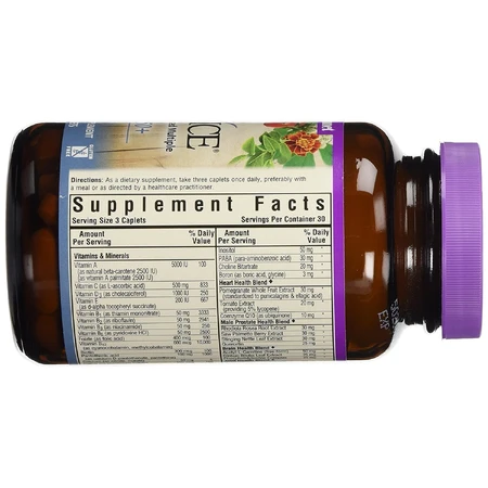 Мужские мультивитамины 50+ Ageless Choice Bluebonnet Nutrition 90 капсул: цены и характеристики
