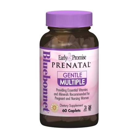 Легкі вітаміни Early Promise Prenatal Bluebonnet Nutrition 60 капсул