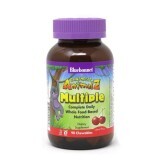 Мультивитамины для детей вкус вишни Rainforest Animalz Bluebonnet Nutrition 90 жевательных конфет