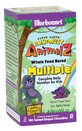 Мультивитамины для детей Rainforest Animalz Bluebonnet Nutrition вкус винограда 180 жевательных конфет