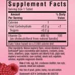 Витамин D3 400 МЕ вкус малины Earth Sweet Chewables Bluebonnet Nutrition 90 жевательных таблеток: цены и характеристики