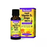 Рідкий вітамін D3 400 МО смак апельсину Bluebonnet Nutrition 30 мл краплі
