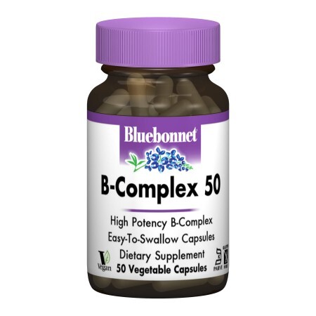 В-Комплекс 50 Bluebonnet Nutrition 50 гелевих капсул