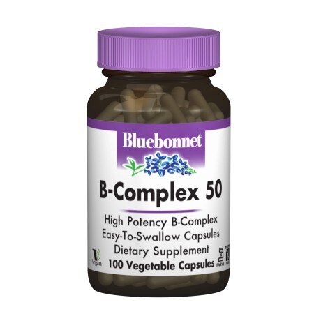 В-Комплекс 50 Bluebonnet Nutrition 100 гелевих капсул