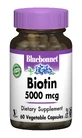 Біотин (B7) 5000мкг Bluebonnet Nutrition 60 гелевих капсул