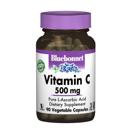 Витамин С 500 мг Bluebonnet Nutrition 90 гелевых капсул