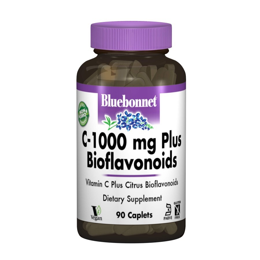 С -1000 + Біофлавоноїди Bluebonnet Nutrition 90 капсул: ціни та характеристики