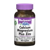 Кальций + Магний + Цинк Bluebonnet Nutrition 90 капсул