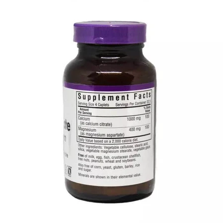 Цитрат Кальция + Магний Bluebonnet Nutrition 90 капсул: цены и характеристики