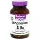 Магний + Витамин В6 Bluebonnet Nutrition 90 гелевых капсул