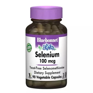 Селен 100мкг Bluebonnet Nutrition 90 гелевых капусул