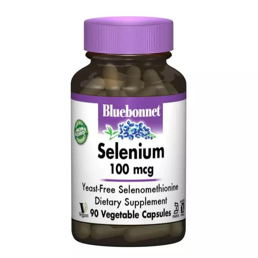 Селен 100мкг Bluebonnet Nutrition 90 гелевых капусул: цены и характеристики