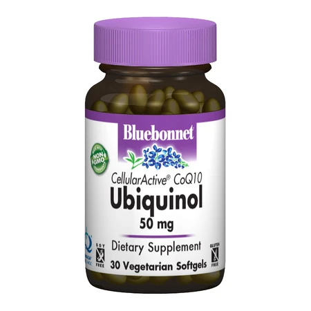 Убихинол 50мг Cellular Active Bluebonnet Nutrition 30 желатиновых капсул: цены и характеристики