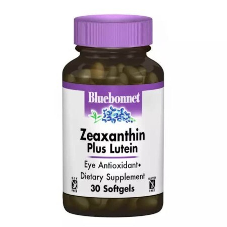 Зеаксантин + Лютеїн Bluebonnet Nutrition 30 желатинових капсул