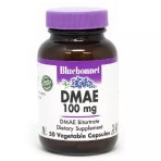 Диметиламиноэтанол DMAE 100 мг Bluebonnet Nutrition 50 растительных капсул: цены и характеристики