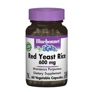Червоний дріжджовий рис 600 мг Bluebonnet Nutrition 60 гелевих капсул