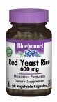 Красный дрожжевой рис 600 мг Bluebonnet Nutrition 60 гелевых капсул