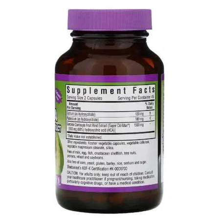 Экстракт фрукта гарциния камбоджийская Super Fruit Bluebonnet Nutrition 90 гелевых капсул: цены и характеристики