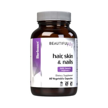 Комплекс для волос кожи и ногтей Beautiful Ally Bluebonnet Nutrition Hair Skin & Nails 60 капсул