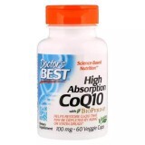 Коэнзим Q10 высокой абсорбации 100 мг BioPerine Doctor's Best 60 гелевых капсул