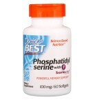 Фосфатидилсерин Phosphatidylserine with SerinAid Doctor's Best 100 мг 60 желатинових капсул: ціни та характеристики