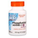 Фосфатидилсерин Phosphatidylserine with SerinAid Doctor's Best 100 мг 60 желатиновых капсул