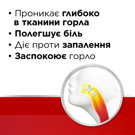 СТРЕПСІЛС® ІНТЕНСИВ З МЕДОМ ТА ЛИМОНОМ, льодяники по 8,75 мг, 16 шт, протизапальна та знеболювальна дія: ціни та характеристики