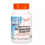 Бромелайн Bromelain Doctor's Best 500 мг 90 капсул: цены и характеристики