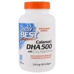 DHA (докозагексаєнова кислота) глибоководний 500 мг Calamarine Doctor's Best 60 желатинових капсул: ціни та характеристики