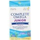 Рыбий жир для подростков Вкус Лимона Complete Omega Junior Nordic Naturals 283 мг 90 капсул