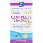 Омега Комплекс Екстра з лимоном 1000 мг Nordic Naturals Complete Omega Xtra 60 желатинових капсул: ціни та характеристики