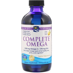 Омега Комплекс з лимоном Nordic Naturals Complete Omega 237 мл