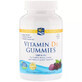 Витамин D3 1000 МЕ Nordic Naturals Vitamin D3 120 жевательных мишек  вкус ягод