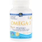 Омега-3 Nordic Naturals Omega-3 Lemon 1000 мг 60 гелевих капсул смак лимона: ціни та характеристики