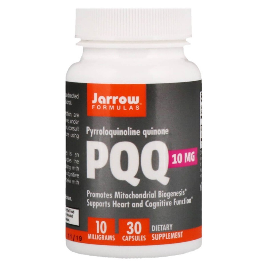 Пірролохінолінхінон PQQ 10 мг Jarrow Formulas 30 капсул: ціни та характеристики