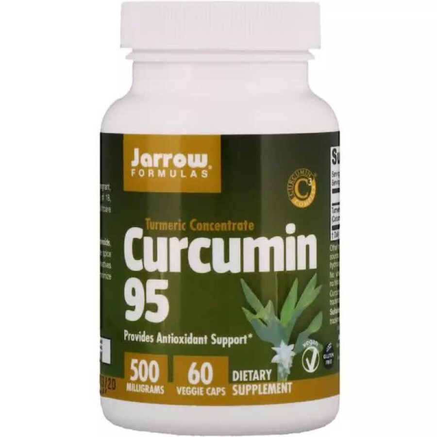 Куркумин 500 мг Curcumin 95 Jarrow Formulas 60 Капсул: цены и характеристики