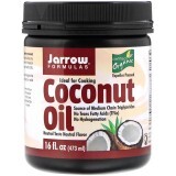 Органічна кокосова олія Organic Coconut Oil Expeller Pressed Jarrow Formulas 473 гр
