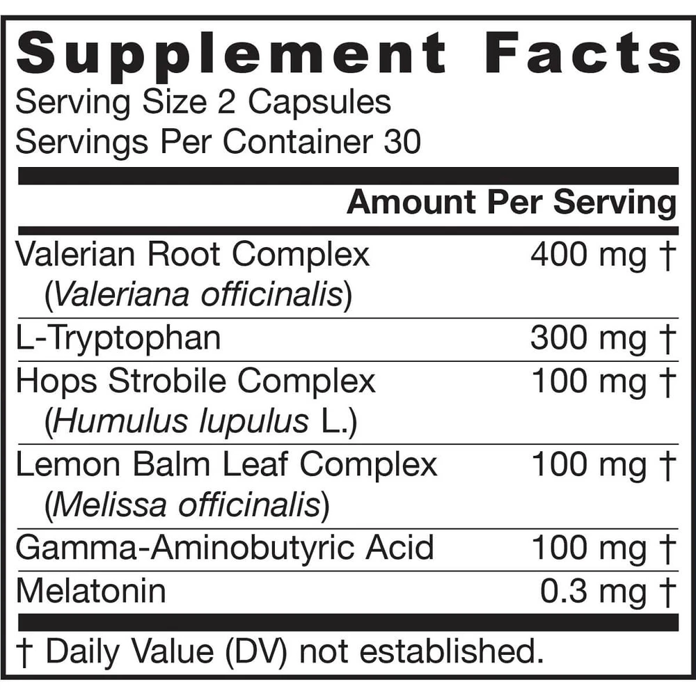 Нормализация сна Sleep Optimizer Jarrow Formulas 60 вегетарианских капсул: цены и характеристики