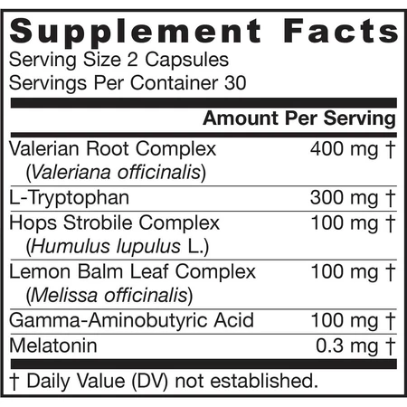 Нормализация сна Sleep Optimizer Jarrow Formulas 60 вегетарианских капсул: цены и характеристики