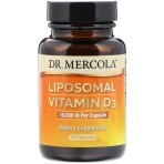 Вітамін D3 ліпосомальний 10000 МО Liposomal Vitamin D3 Dr. Mercola 30 капсул: ціни та характеристики