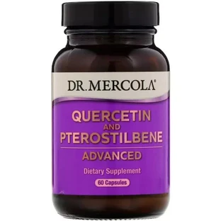 Кверцетин и птеростильбен Quercetin and Pterostilbene Advanced Dr. Mercola 60 капсул