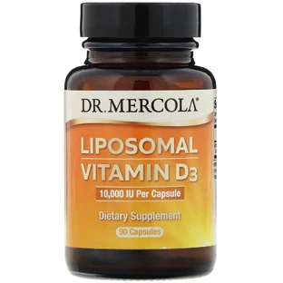 Вітамін D3 ліпосомальний 10000 МО Liposomal Vitamin D3 Dr. Mercola 90 капсул