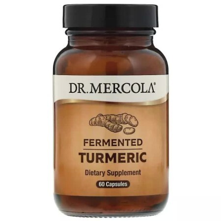 Куркума ферментована Fermented Turmeric Dr. Mercola 60 капсул