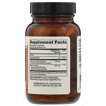 Куркума ферментована Fermented Turmeric Dr. Mercola 60 капсул: ціни та характеристики