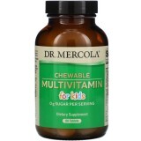 Мультивітаміни для дітей Chewable Multivitamin for Kids Dr. Mercola 60 жувальних таблеток