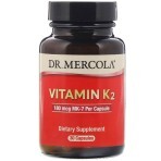 Вітамін K2 180 мкг Dr. Mercola 30 капсул: ціни та характеристики