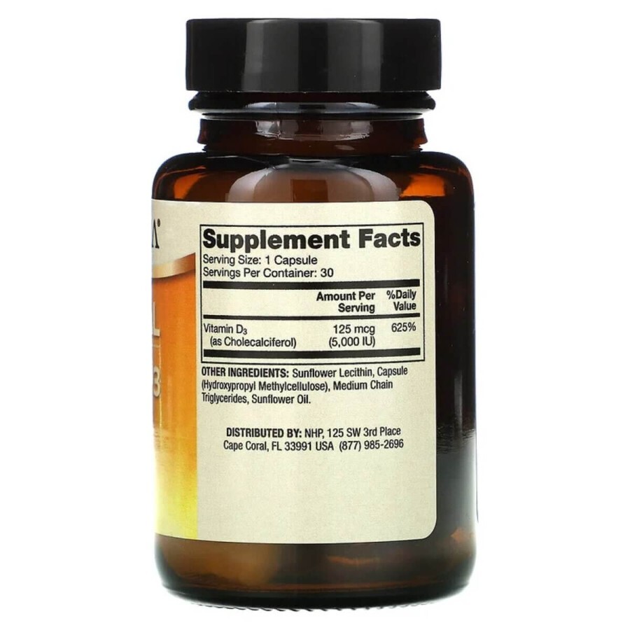 Витамин D3 липосомальный 5000 МЕ Liposomal Vitamin D3 Dr. Mercola 30 капсул: цены и характеристики