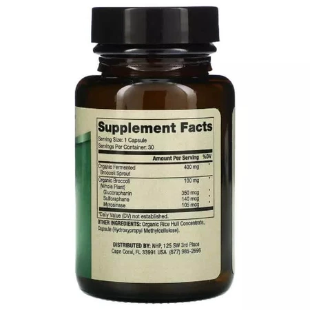 Ферментовані паростки брокколі Fermented Broccoli Sprouts Dr. Mercola 30 капсул: ціни та характеристики