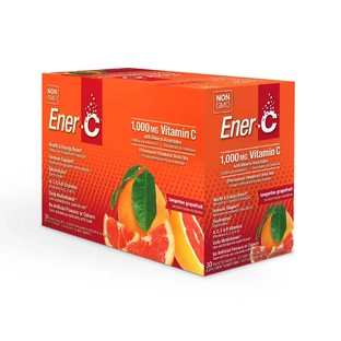 Витаминный напиток для повышения иммунитета Vitamin C Ener-C 30 пакетиков мандарин и грейпфрут